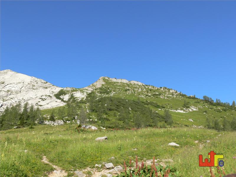 Der erste Blick zum Watzmannhaus